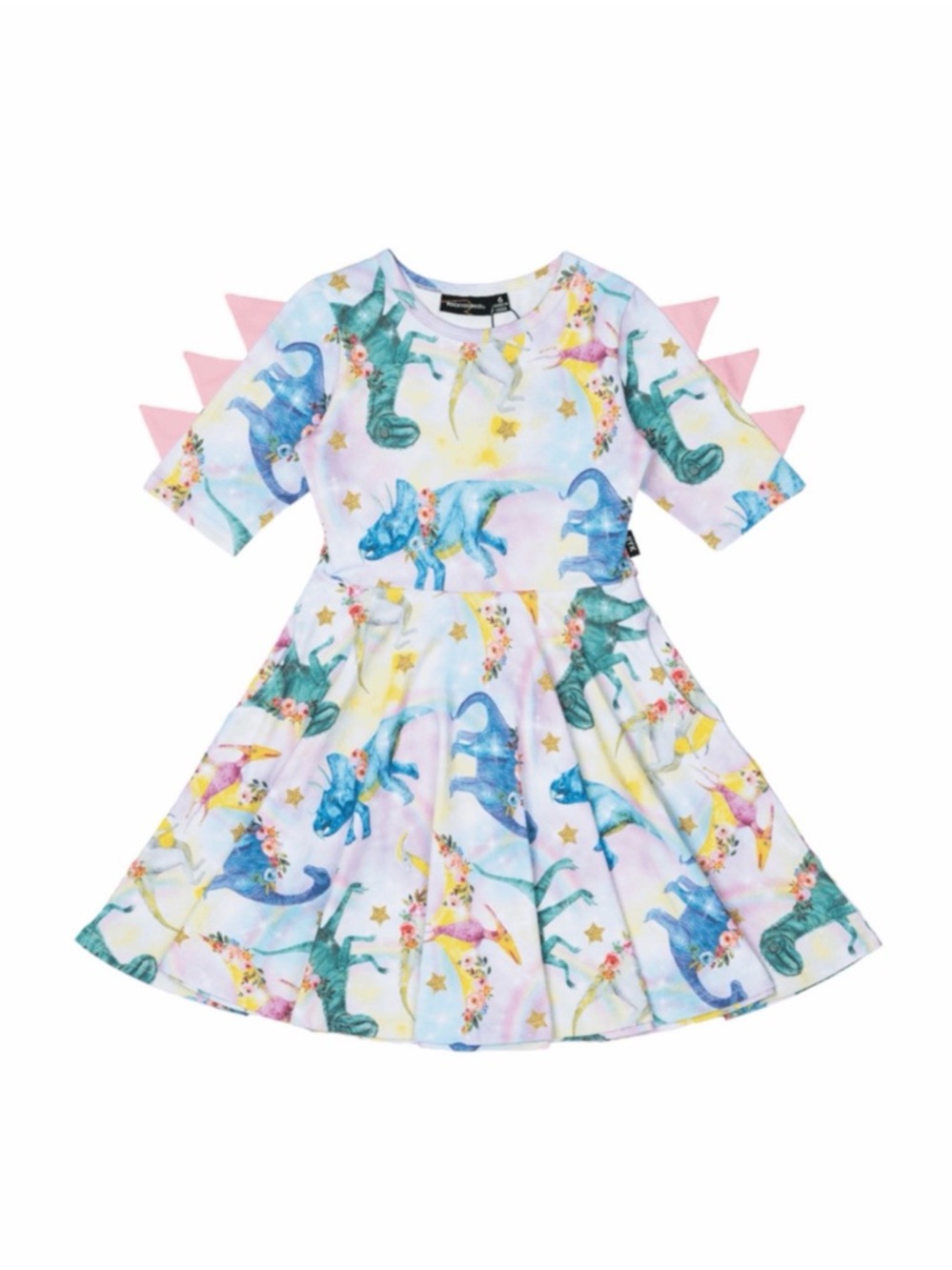Rock your baby Dino Dress 8